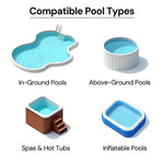 Kabelloser Handstaubsauger für Pools