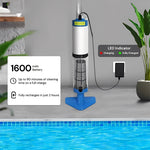 Kabelloser Handstaubsauger für Pools