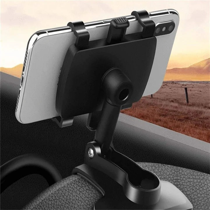 Universeller Auto-Handyhalter mit Flexibler Drehung und Montage