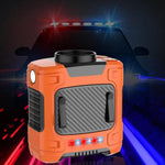 Tragbarer Mini Ventilator mit LED und Aufladefunktion