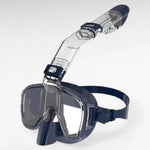 Schwimmmaske mit Trockenoberteil und Verstellbarem Gurt