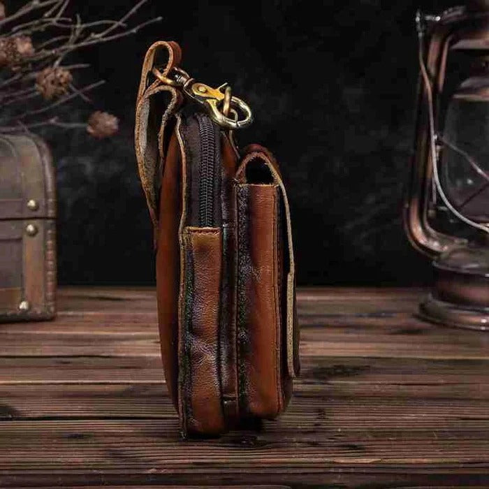 Verstellbare Gürteltasche mit Fächern und sicherem Verschluss