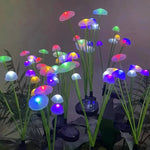 Solarleuchte im Medusen-Design mit Farbwechsel-LEDs