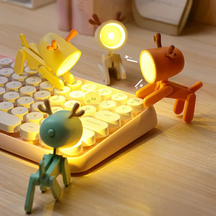 Tierförmige LED-Nachtlampe für Kinderzimmer