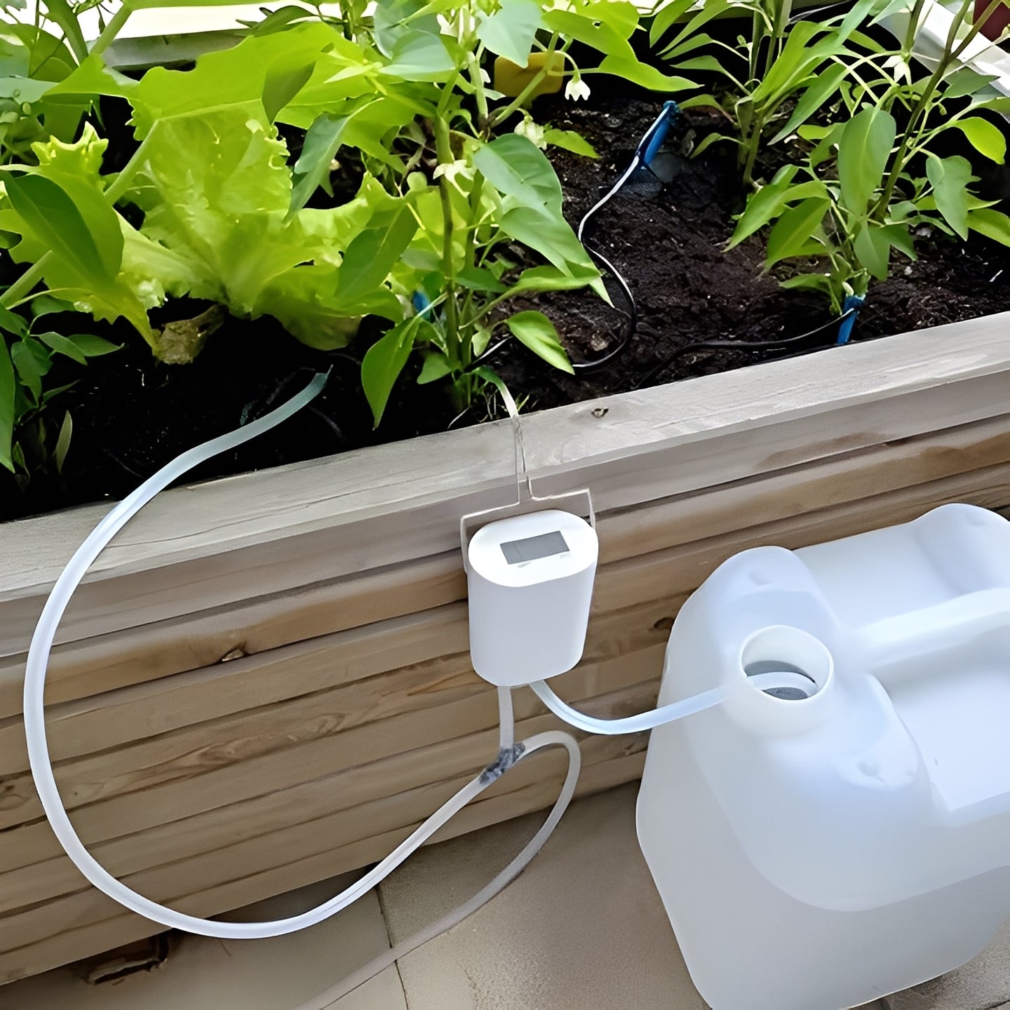 Intelligenter Bewässerungstimer mit LCD-Anzeige und USB-Ladung