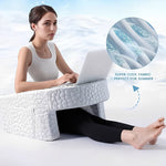 Bequemer Lesekissen mit Memory-Schaum und waschbarem Bezug
