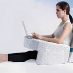 Bequemer Lesekissen mit Memory-Schaum und waschbarem Bezug