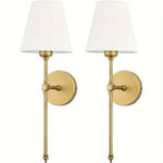 Wandlichter im kabellosen Design, 2er Set