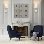 Wandlichter im kabellosen Design, 2er Set