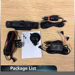 Vielseitige Dashcam mit Vier Kameras und WLAN-Funktionalität