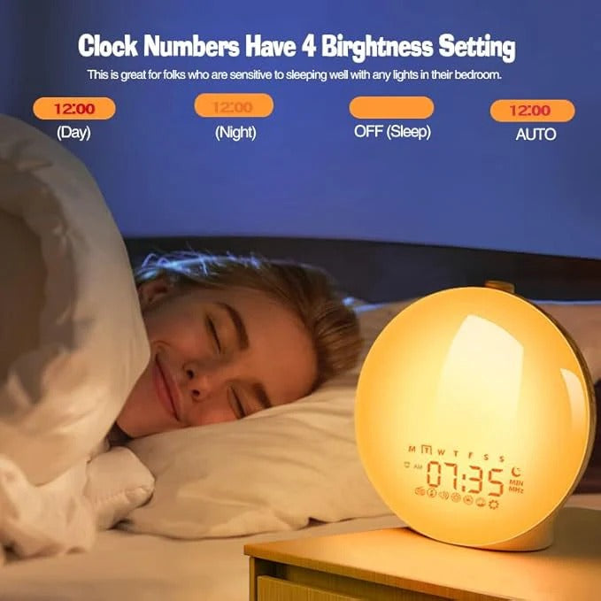 Intelligente Wecklampe mit Flexibler Licht- und Klangsteuerung