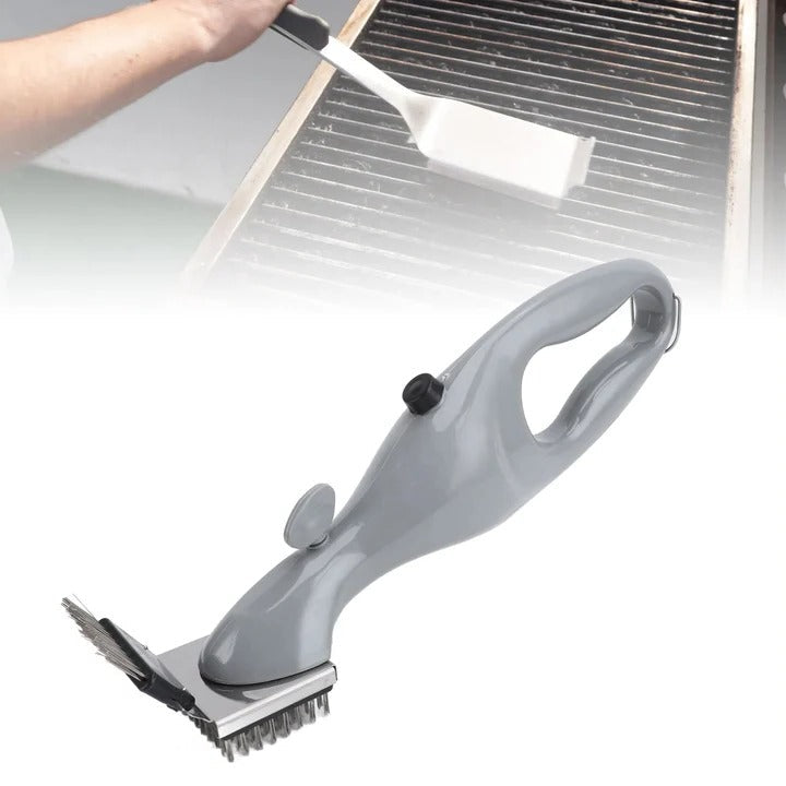 Dampfreinigungsbürste für Grill mit Edelstahlborsten