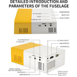 Mobiler Medienprojektor für Smartphones und Laptops