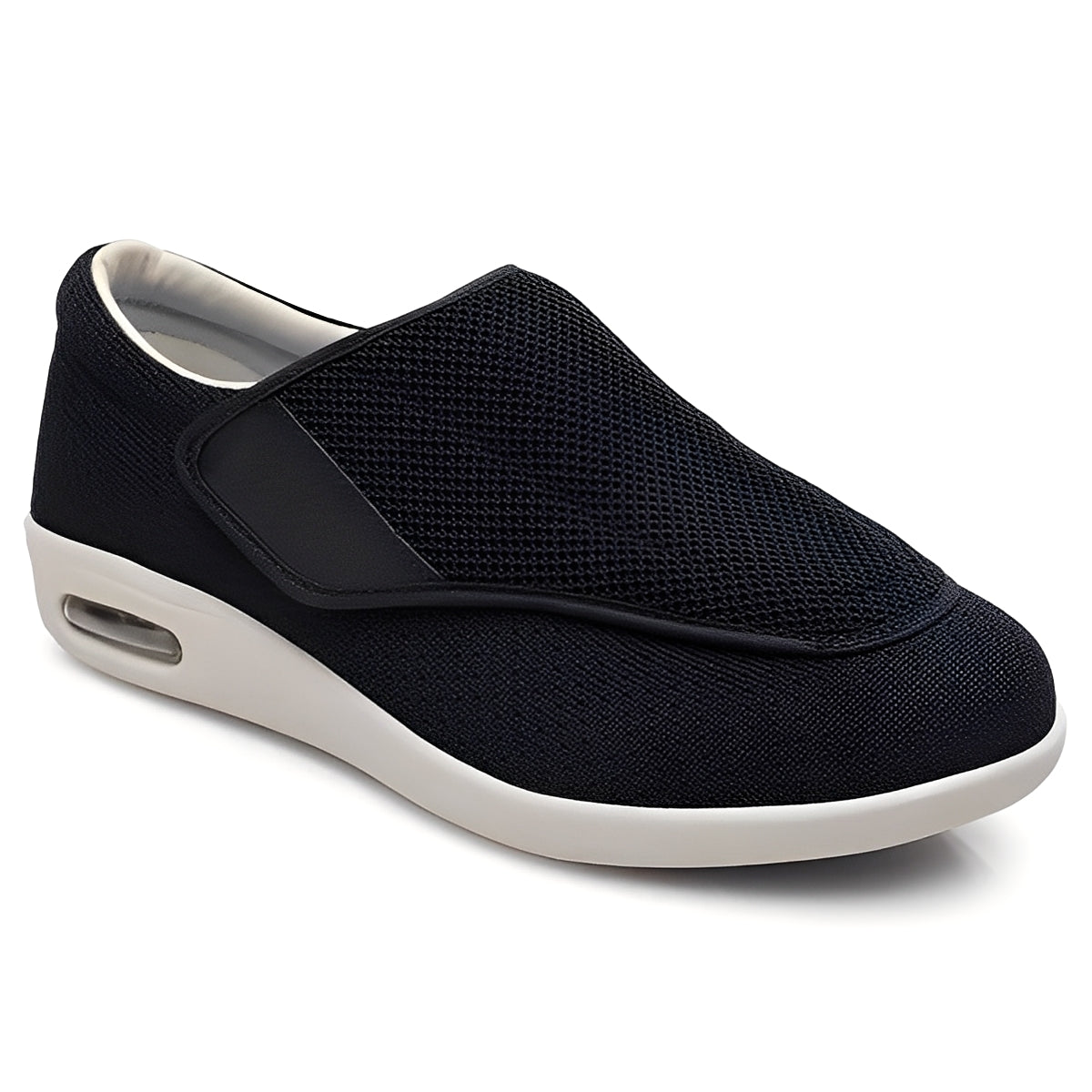 Bequeme Schuhe mit breiter Zehenbox und Schnürverschluss