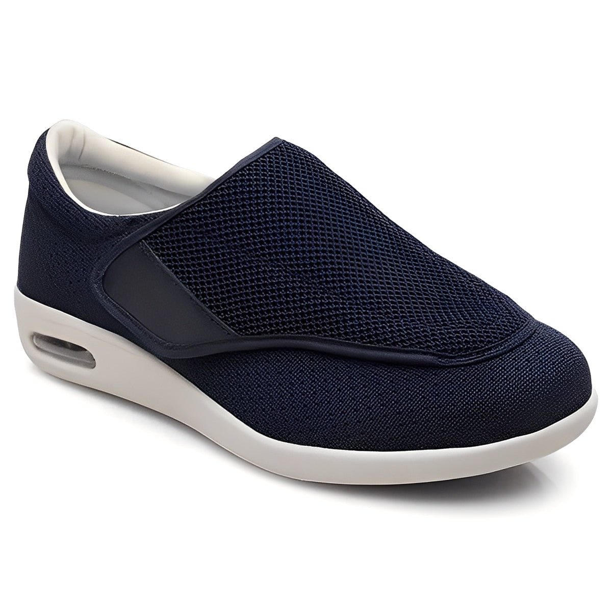 Bequeme Schuhe mit breiter Zehenbox und Schnürverschluss