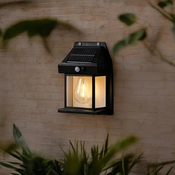 Solarbetriebene LED-Außenlichter mit Bewegungsmelder
