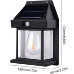 Solarbetriebene LED-Außenlichter mit Bewegungsmelder