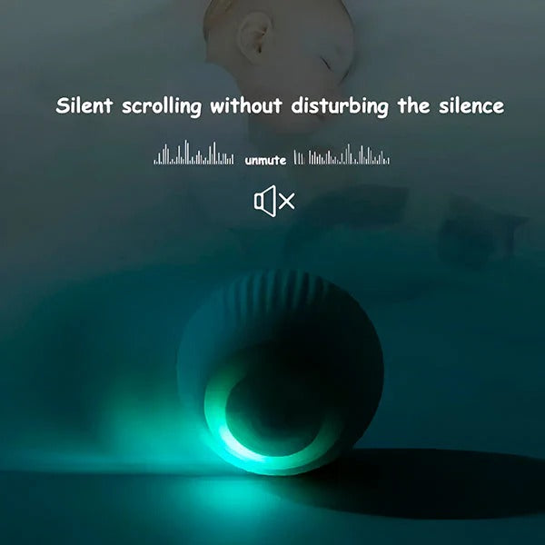 Interaktiver Spielball für Haustiere mit USB-Ladung