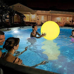 Aufblasbare Poolbeleuchtung mit Farbwechsel-LEDs