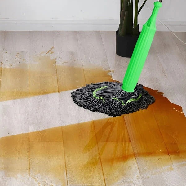 Mikrofaser Bodenwischer mit integriertem Auswringsystem