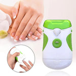 Elektrischer Nageltrimmer mit integriertem LED-Licht