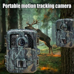 Kompakte Wildkamera mit Infrarot-LEDs und Bewegungserkennung