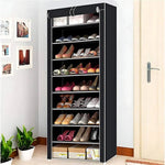 Platzsparender Schuhregal für Eingangsbereich und Kleiderschrank