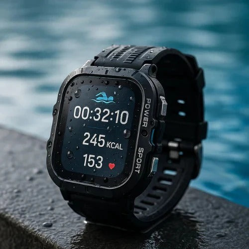 Sportuhr mit Bluetooth 5.0 Verbindung für aktive Lebensstile