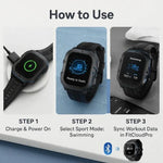 Sportuhr mit Bluetooth 5.0 Verbindung für aktive Lebensstile