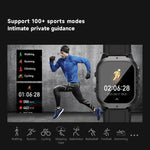 Sportliche Uhr mit Bluetooth 5.0 Verbindung und Fitness-Tracking