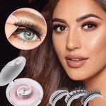 Selbsthaftende Wimpern mit wiederverwendbarem Design