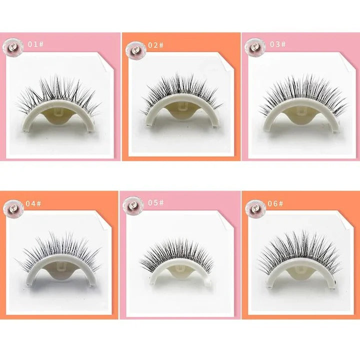 Wiederverwendbare Selbstklebende Wimpern für Perfekte Augen