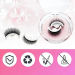 Wiederverwendbare Selbstklebende Wimpern für Perfekte Augen