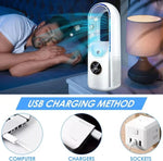 Kompakter Ventilator ohne Rotor mit USB-Strom und 100 ml Wassertank