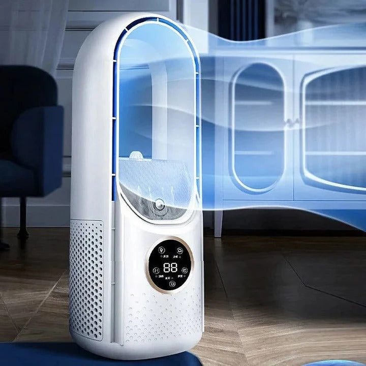 Kompakter Ventilator ohne Rotor mit USB-Strom und 100 ml Wassertank