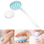 Lotionapplikator mit Verstellbarem Griff und Rollkopf
