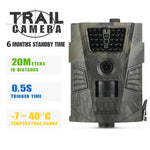 Wetterfeste Wildkamera mit Bewegungserkennung und Infrarot-LEDs