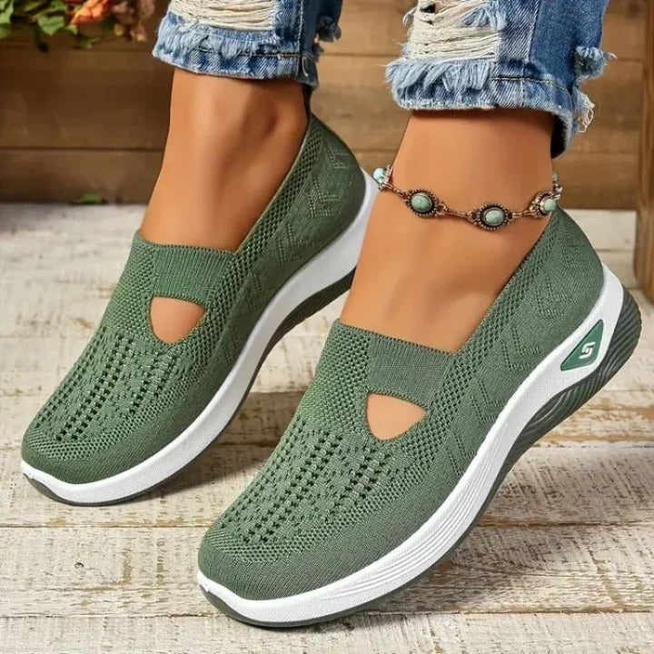 Damen Atmungsaktive Sneakers mit Komfortdesign
