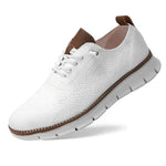 Bequeme Strickschuhe mit breitem Zehenbereich und Slip-On Design