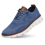 Bequeme Strickschuhe mit breitem Zehenbereich und Slip-On Design