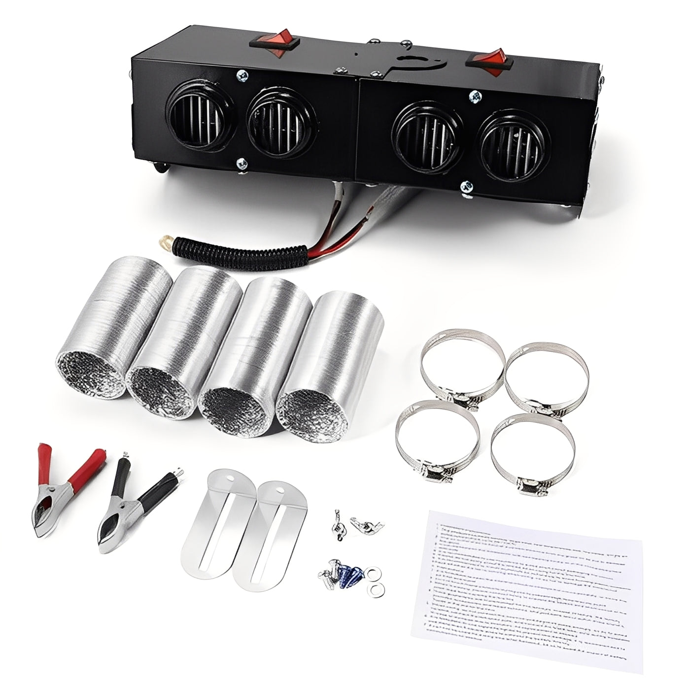 Elektrischer Autoheizlüfter mit 500W und Luftauslässen