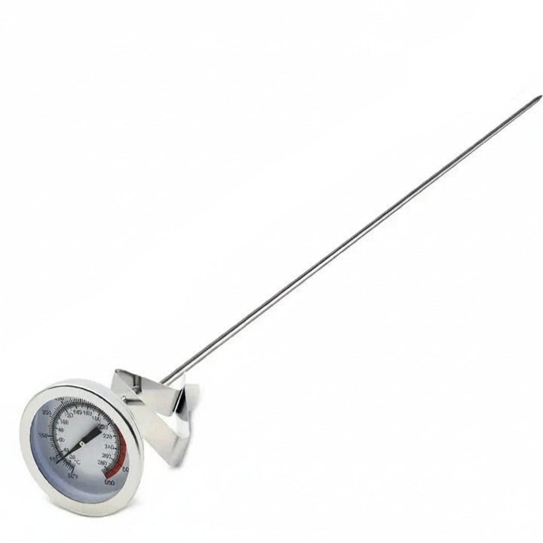 Edelstahl Frittierthermometer mit 38 cm langer Sonde