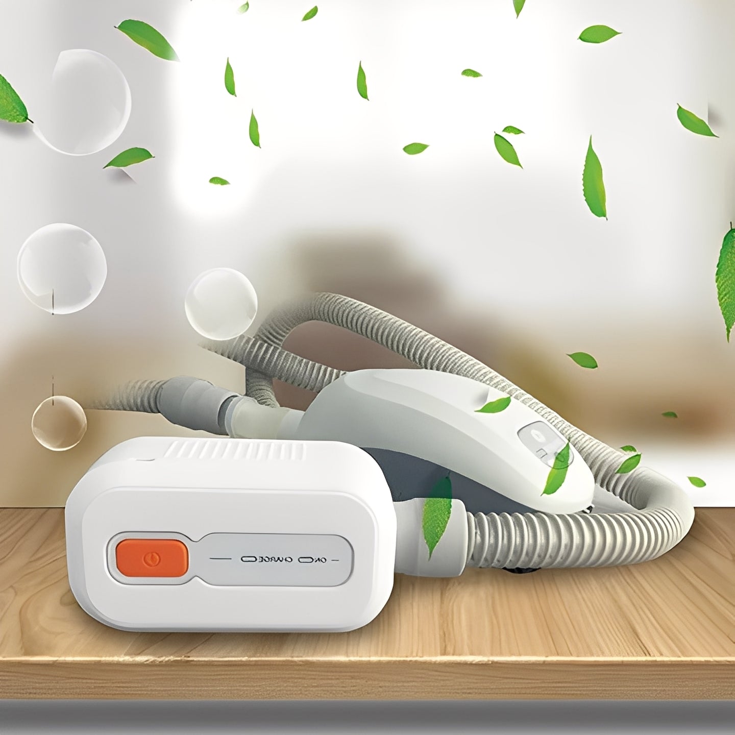 Tragbares CPAP-Reinigungsgerät mit Akku