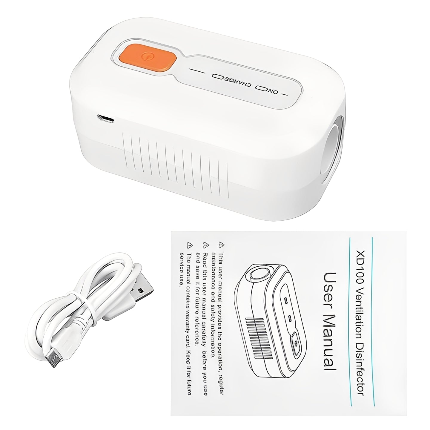 Tragbares Reinigungsgerät für CPAP mit Akku