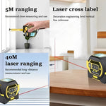 Vielseitiges 3-in-1 Distanzmessgerät mit Laserfunktion
