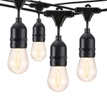 Dekorative LED Lichterkette für den Außenbereich im Vintage-Stil