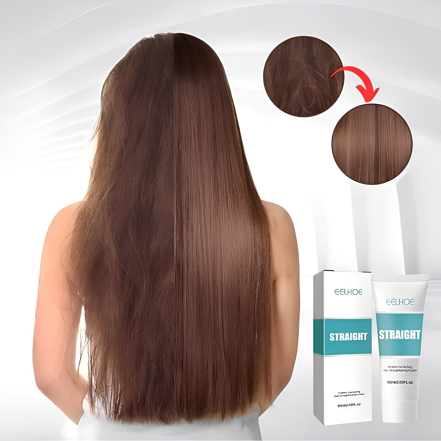 Haarcreme mit Keratinformel - 60 ml für strahlendes Haar