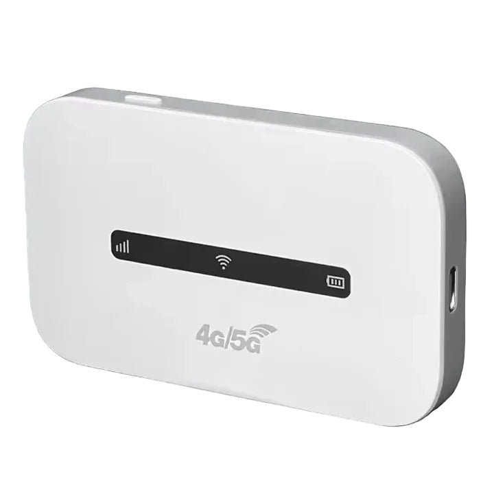 Mobiler 4G LTE WLAN-Router mit SIM-Kartensteckplatz