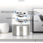 Tragbare Wasserflasche mit Wasserstoffgenerator und USB-Ladebasis