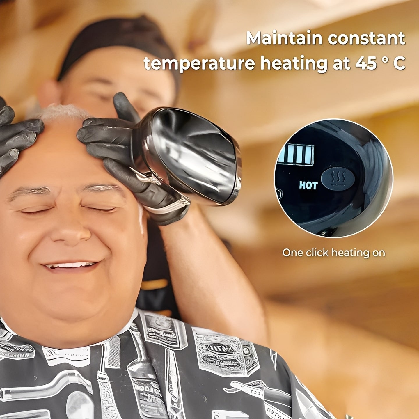 Wiederaufladbarer Handheld-Massager für Entspannung